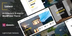 Larson - Architecture WordPress Theme 1.5.0