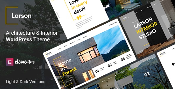 Larson Architecture WordPress Theme