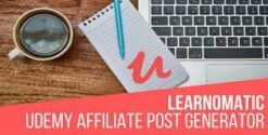 Learnomatic - Udemy Affiliate Plugin for WordPress 2.0.0.2