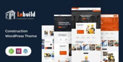 Lebuild - Construction Industry Company WordPress Theme 2.0.0