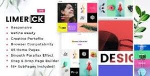 Limerick - A Colorful and Modern Multipurpose Portfolio Theme 2.7