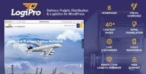 LogiPro - Delivery, Freight, Distribution & Logistics for WordPress 4.2