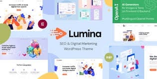 Lumina - Creative Agency WordPress Theme 1.3