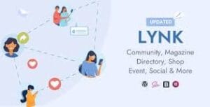 Lynk - Social Networking, Community, Shop Vendor and Listing Direcotry WordPress Theme 3.8.0