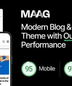 Maag - Modern Blog & Magazine WordPress Theme 1.0.4
