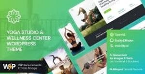 Mandala | Yoga Studio and Wellness Center WordPress Theme + AI 1.2.6