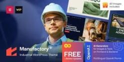 Manufactory - Industrial WordPress Theme 1.4