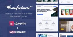 Manufacturer - Factory and Industrial WordPress Theme 1.3.13
