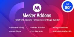 Master Addons for Elementor Pro 2.0.6.6