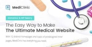 MediClinic - Medical Healthcare WordPress Theme 2.1