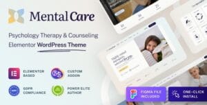 Mental Care - Therapy & Counseling Psychologist WordPress Theme 1.0.1
