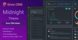 Midnight – Grow CRM Dark Theme – Addon
