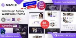 Mizox - Agency WordPress Theme 1.1