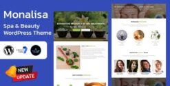 Monalisa - Health & Beauty Spa WordPress Theme 1.8