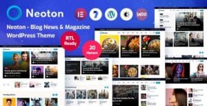 Neoton - News Magazine WordPress Theme 4.0.9