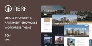 Nerf - Single Property WordPress Theme 1.0.1