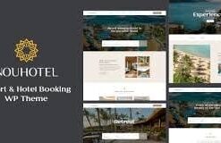NouHotel - Resort & Hotel Booking WordPress Theme 1.1.0