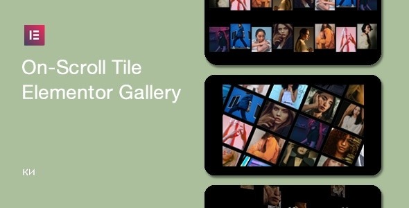 On Scroll Tile Galleries for Elementor