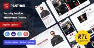 Panthar - Private Security & CCTV Service WordPress Theme + RTL 1.1.3