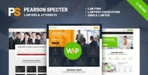 Pearson Specter | Lawyer & Attorney WordPress Theme 1.0.8