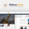 Pithree – Construction Building WordPress Theme