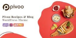 Pivoo - Food & Recipe Blog WordPress Theme 1.3