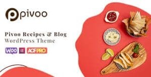 Pivoo - Food & Recipe Blog WordPress Theme 1.3