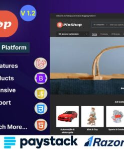 PixShop – E-Commerce Shopping Platform