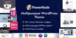 PowerNode - Multipurpose WordPress Theme 1.3.2