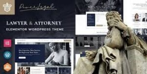 Powerlegal - Law, Lawyer & Attorney WordPress Theme 1.1.1