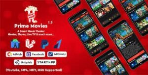 Prime Movies - Watch Live TV, Shows, Movies with Premium Subscription Plan 2.0.0