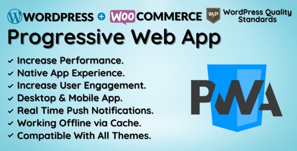 Progressive Web App PWA Push Notifications for WordPress WooCommerce