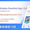 Property Estate Classifieds Broker Listings App with Full Frontend and Admin Panel