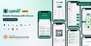 QRPay Agent - Retailer Business with QR Code Android and iOS App 4.9.0