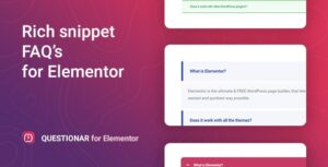 Questionar – FAQ Accordions for Elementor 1.1.7