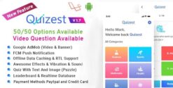 Quizest - Complete Quiz Solutions With Android App And Interactive Admin Panel 2.0.4