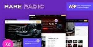 Rare Radio | Music Radio & Podcast WordPress Theme 1.0.16