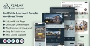 Realar - Real Estate WordPress Theme 2.1.0