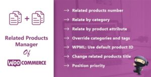 Related Products Manager Pro for WooCommerce 1.16