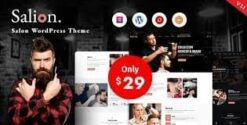 Salion – Hair Salon WordPress Theme 1.6.1