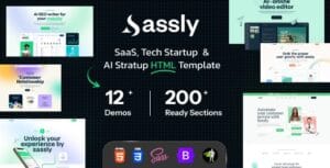 Sassly | SaaS, AI & Tech Startup Theme 1.2