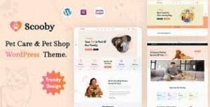 Scooby - Pet Care and Pet Shop WordPress Theme