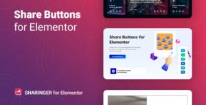Sharinger – Share Buttons for Elementor 1.0.2