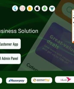 Smart eCommerce – Single Vendor Complete e-Commerce Mobile App With Admin Panel