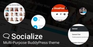 Socialize: Multi-Purpose BuddyPress Theme 2.43.5