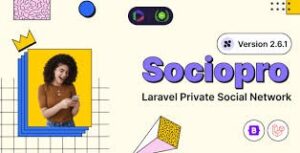 Sociopro - Laravel Private Social Network 2.6.1
