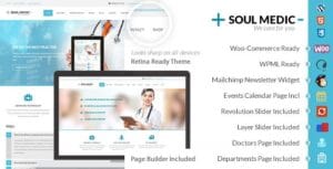 SoulMedic | Hospital & Doctor WordPress Theme 4.9