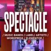 Spectacle - Music WordPress Theme 1.14.19