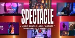 Spectacle - Music WordPress Theme 1.14.19