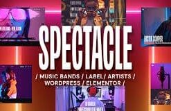 Spectacle - Music WordPress Theme 1.14.19